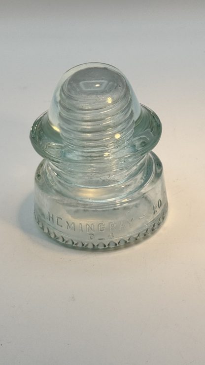 Vintage Hemingray Insulator Lot - 3 Different Sizes - Clear Glass - Made in USA - Collector’s Set - Image 8