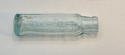 Vintage Omega Oil Patent Medicine Bottle - Aqua Glass - 3.25" Tall - Image 6