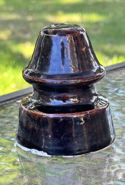Vintage Thomas Brown Porcelain Insulator - Good Condition - Image 4