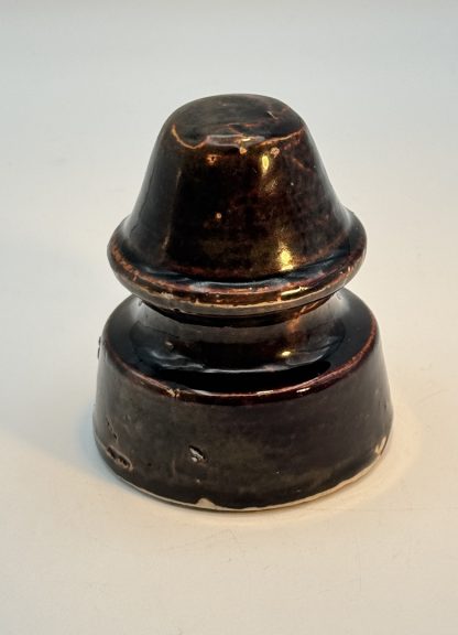 Vintage Thomas Brown Porcelain Insulator - Good Condition - Image 6