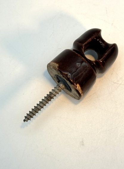 Vintage Ceramic Insulators Lot - 3 Unique Pieces - Pierce 6109 - Image 9