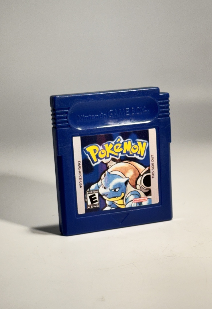 Pokemon Blue (Game Boy Color, 1998) Authentic *NEW BATTERY* w/ Save Game (Copy)