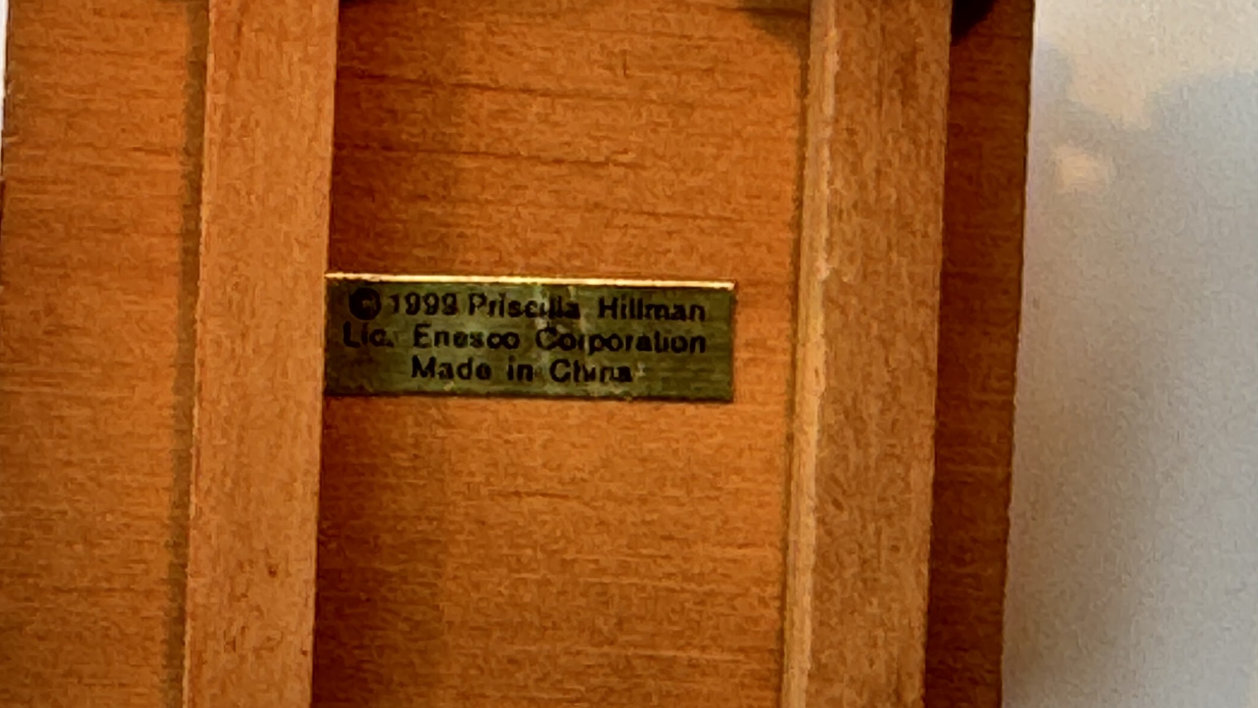 Vintage Cherished Teddies Pull Toy Bear 1999 Priscilla Hillman - A Journey With You Is One To Remember. - Image 5