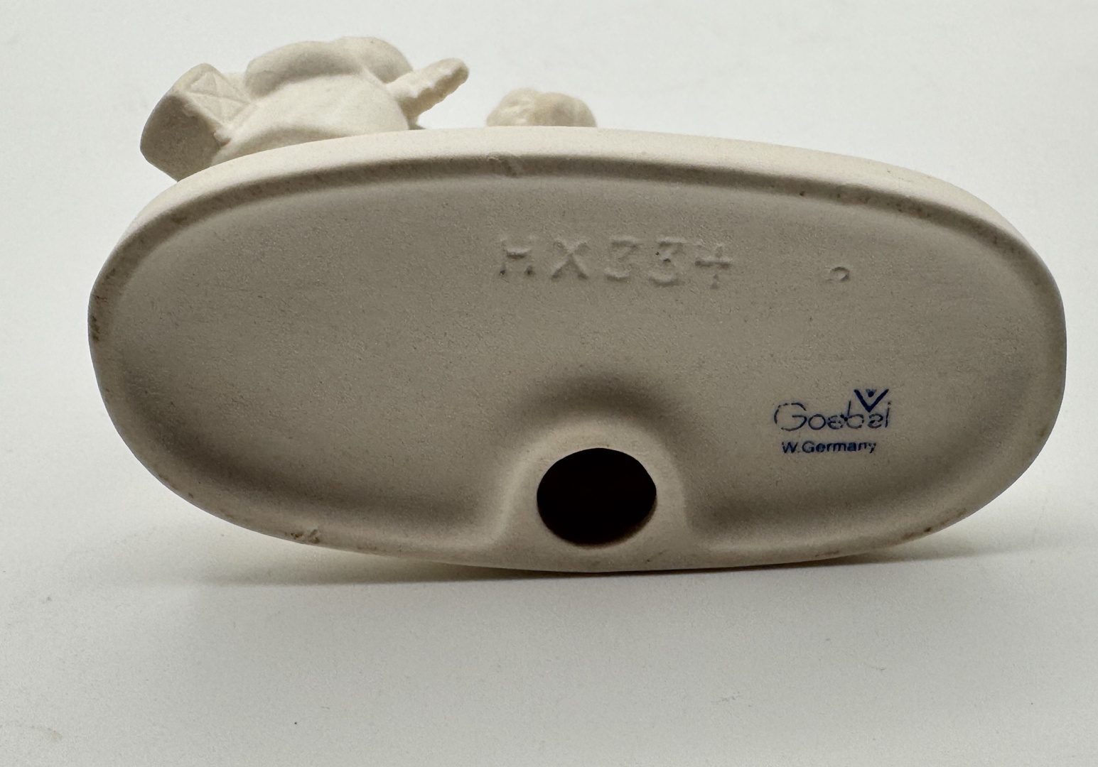 Vintage Goebel W Germany Angel Leading Jesus on Donkey HX334 - Image 6