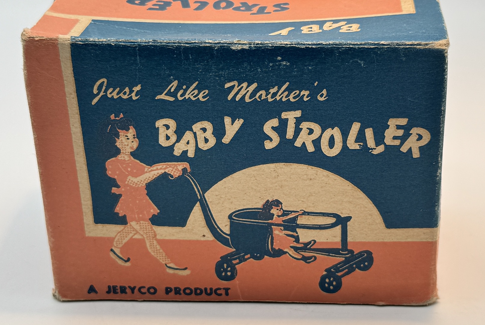 Vintage 1950 Jeryco Doll Stroller in Original Box - Image 2