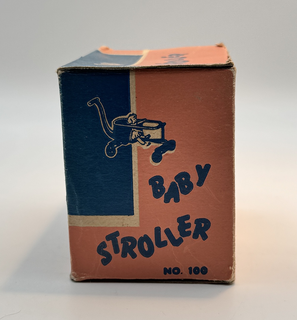 Vintage 1950 Jeryco Doll Stroller in Original Box - Image 3