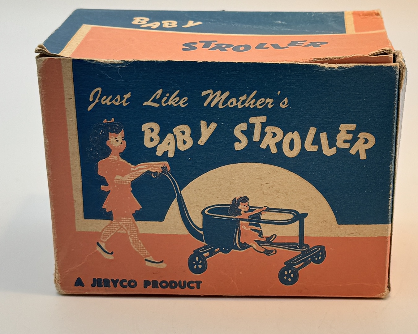Vintage 1950 Jeryco Doll Stroller in Original Box - Image 4