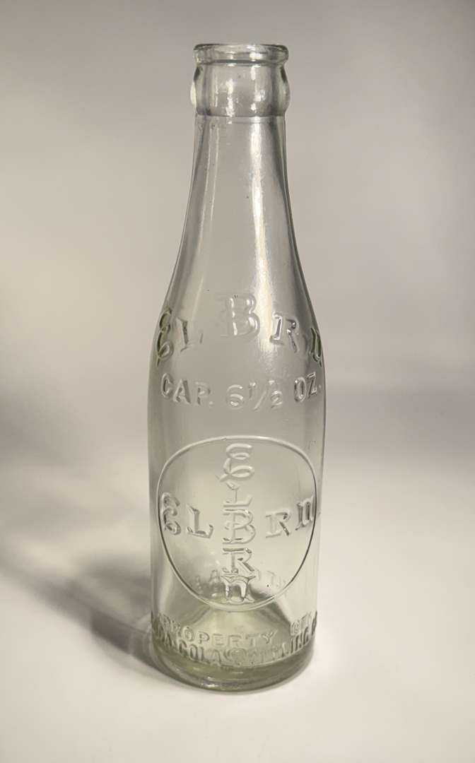 Vintage Bottle -ELBRO  Altoona PA -  6.5oz - Excellent Condition - Coca-Cola Bottling Co.  (1940~1950) - Image 3