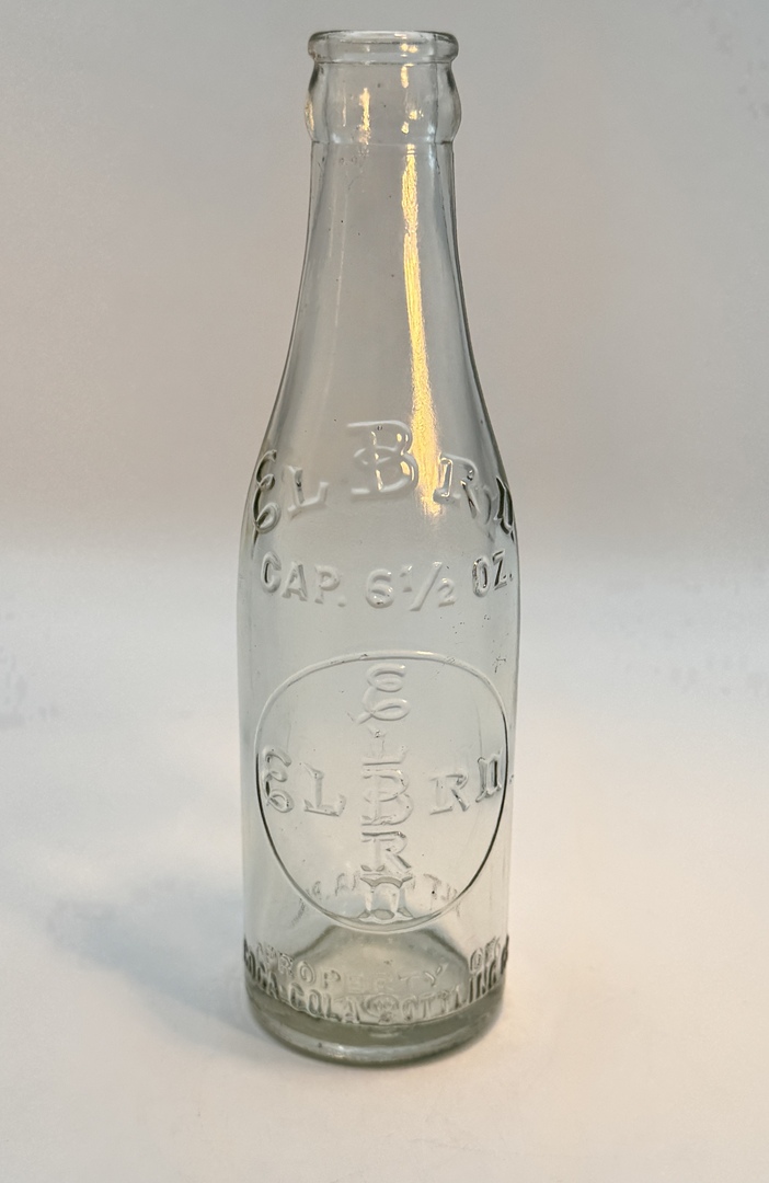 Vintage Bottle -ELBRO  Altoona PA -  6.5oz - Excellent Condition - Coca-Cola Bottling Co.  (1940~1950) - Image 4