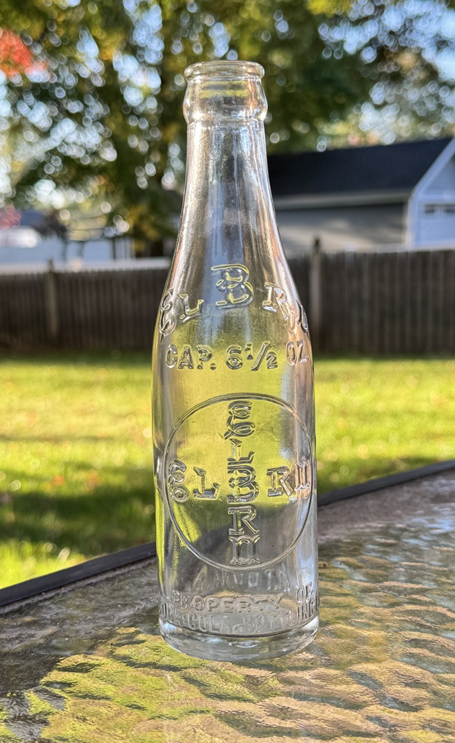 Vintage Bottle -ELBRO  Altoona PA -  6.5oz - Excellent Condition - Coca-Cola Bottling Co.  (1940~1950)