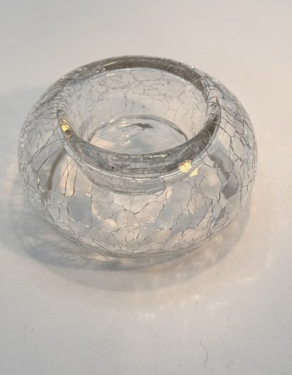 LOT of 2 - Yankee Candle Crackle Glass Votive Holder 1112995 NEW - Image 2