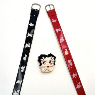 Vintage 1985 Betty Boop Flip It Digital Watch w/ Lipstick Mirror