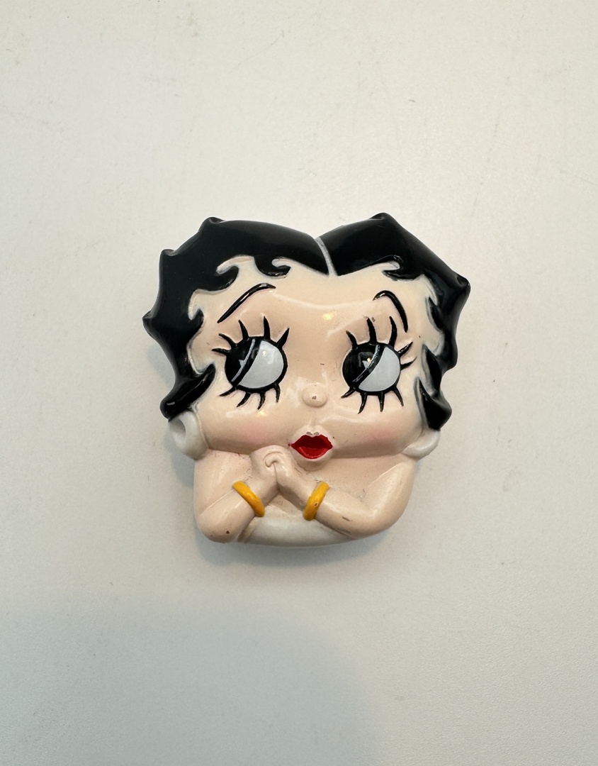 Vintage 1985 Betty Boop Flip It Digital Watch w/ Lipstick Mirror - Image 4