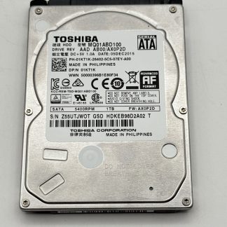 Toshiba MQ01ABD100 1TB 5400 RPM 2.5" Laptop HDD - DELL DP/N 01KT1K