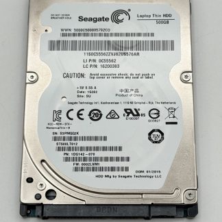 Seagate ST500LT012-1DG142 500GB 5400 RPM HDD - Low Hours