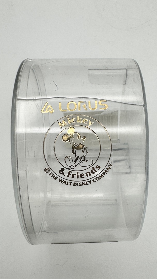 Vintage Lorus Disney Character Timepieces Mickey Mouse Rotating Dial Ring Watch - Image 9