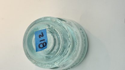 Vintage Whitall Tatum Co. No. 5 Insulator - Light Aqua Blue - Made in U.S.A. - Near Mint Condition - Image 3