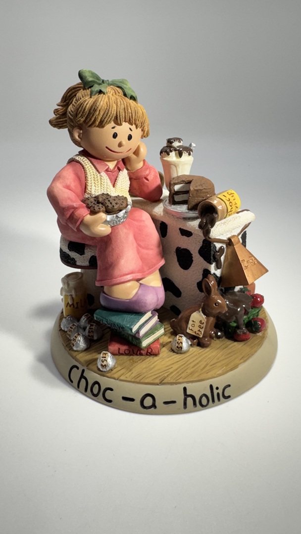 Vintage Choc-a-holic Figurine - Zingle-Berry™ - 1999