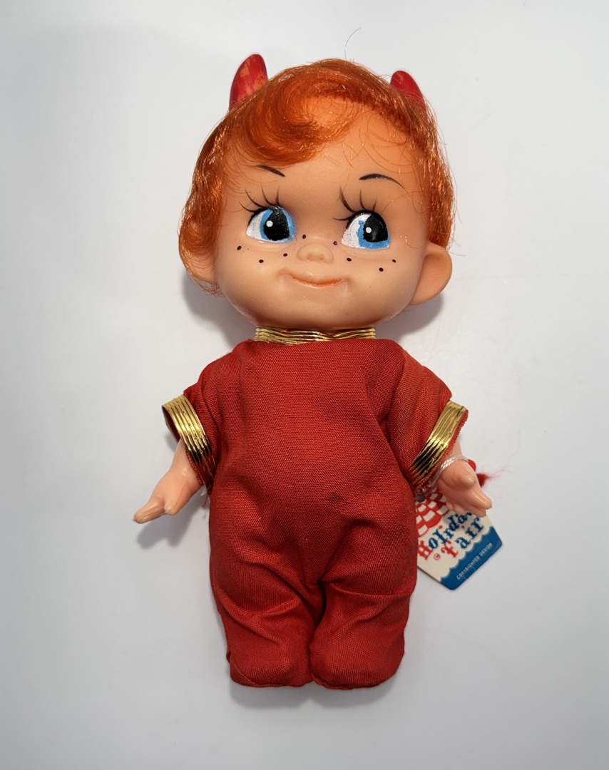 Vintage 1964 Hedaya Naughty Debbil Devil Doll - Holiday Fair