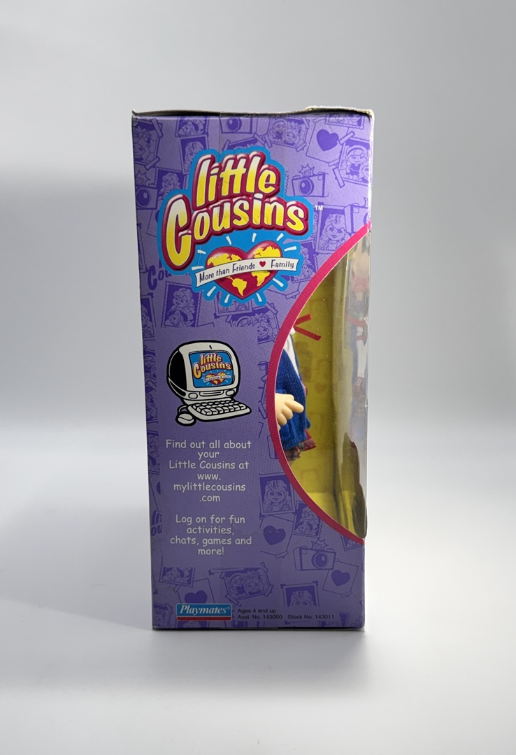 Little Cousins Doll Sara Schoolgirl Collectible Playmates Fun Family Photos - NEW IN BOX - Image 4