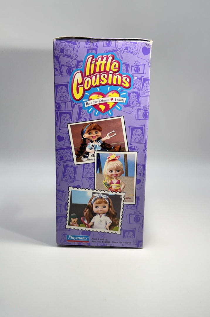 Little Cousins Doll Sara Schoolgirl Collectible Playmates Fun Family Photos - NEW IN BOX - Image 2