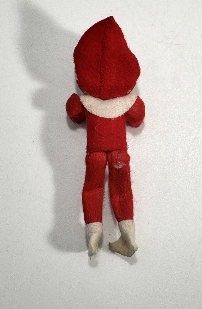 Vintage 1950s Japanese Christmas Pixie Elf Girl Ornament - Image 4