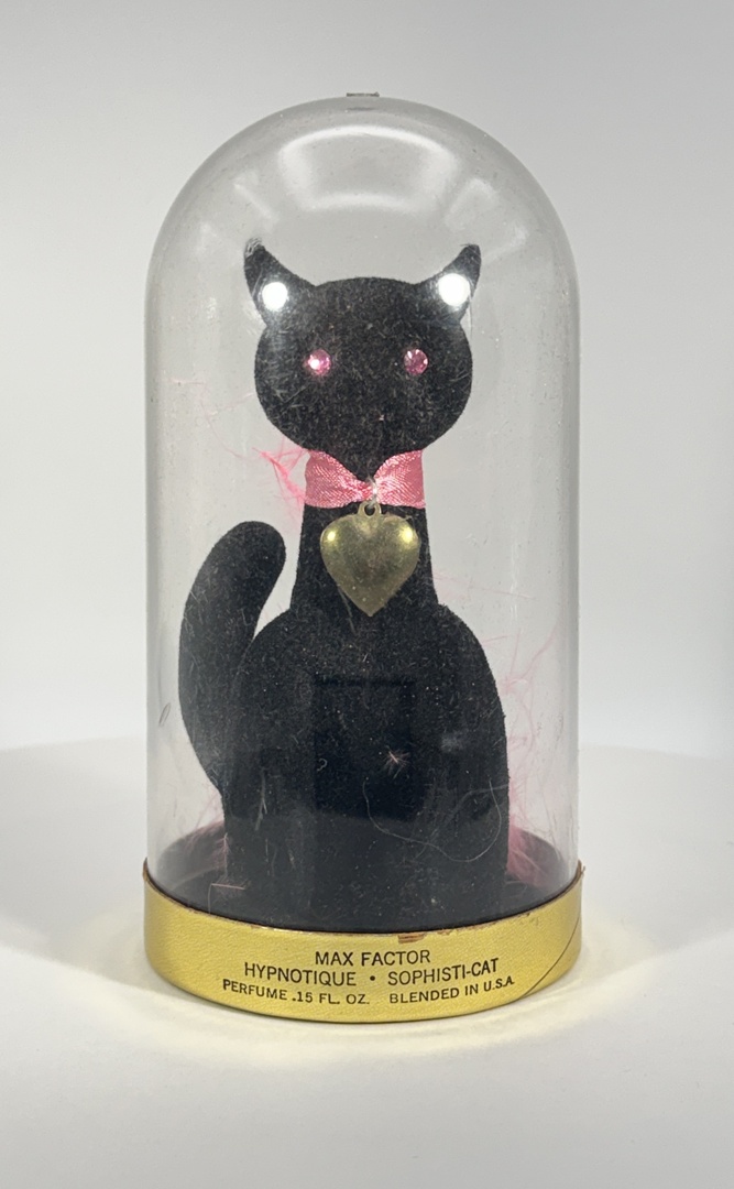 Vintage Max Factor Hypnotique Sophisti-Cat Cat Figurine