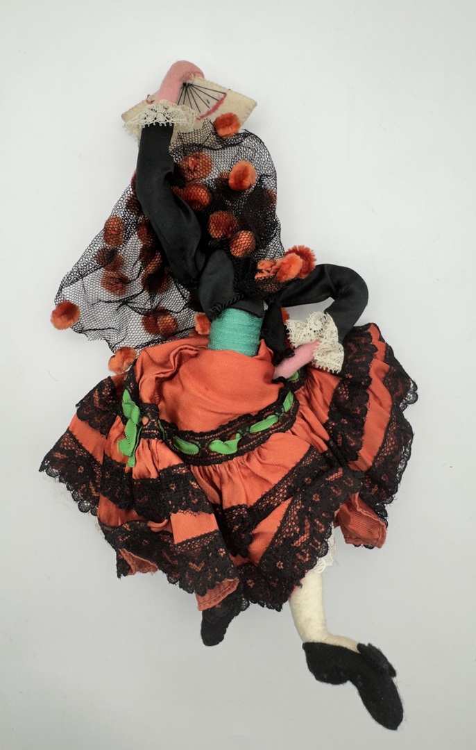 Vintage 1950s Spanish Flamenco Dancer Doll - Roldan-Klumpe Style - Image 2