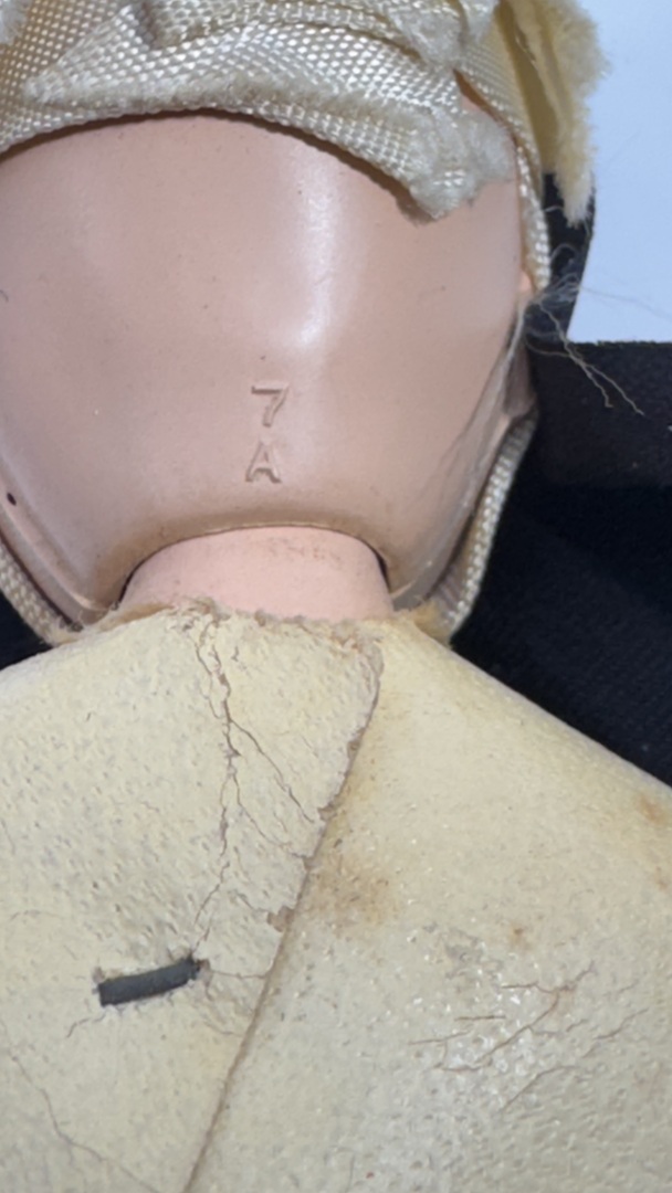 Vintage Sleepy Nun Doll - 1940's - 1950s - 7" - Blue Eyes - Image 7