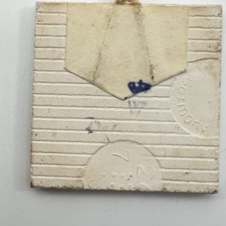 Vintage Delft Hand-Painted Ceramic Tiles - Set of 3 - 2"x2" - Dutch Scenes