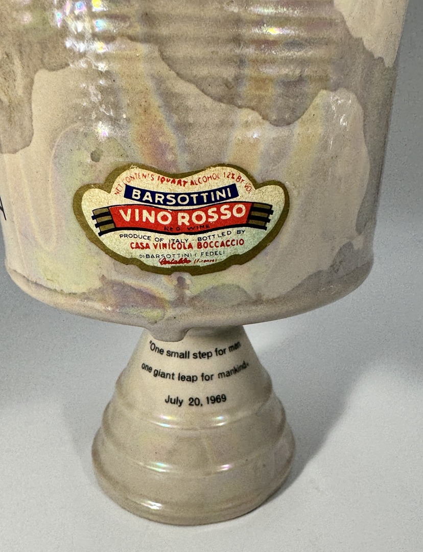 Vintage 1969 Barsottini Vino Rosso - Apollo 11 Space Module - Wine Decanter - Image 4