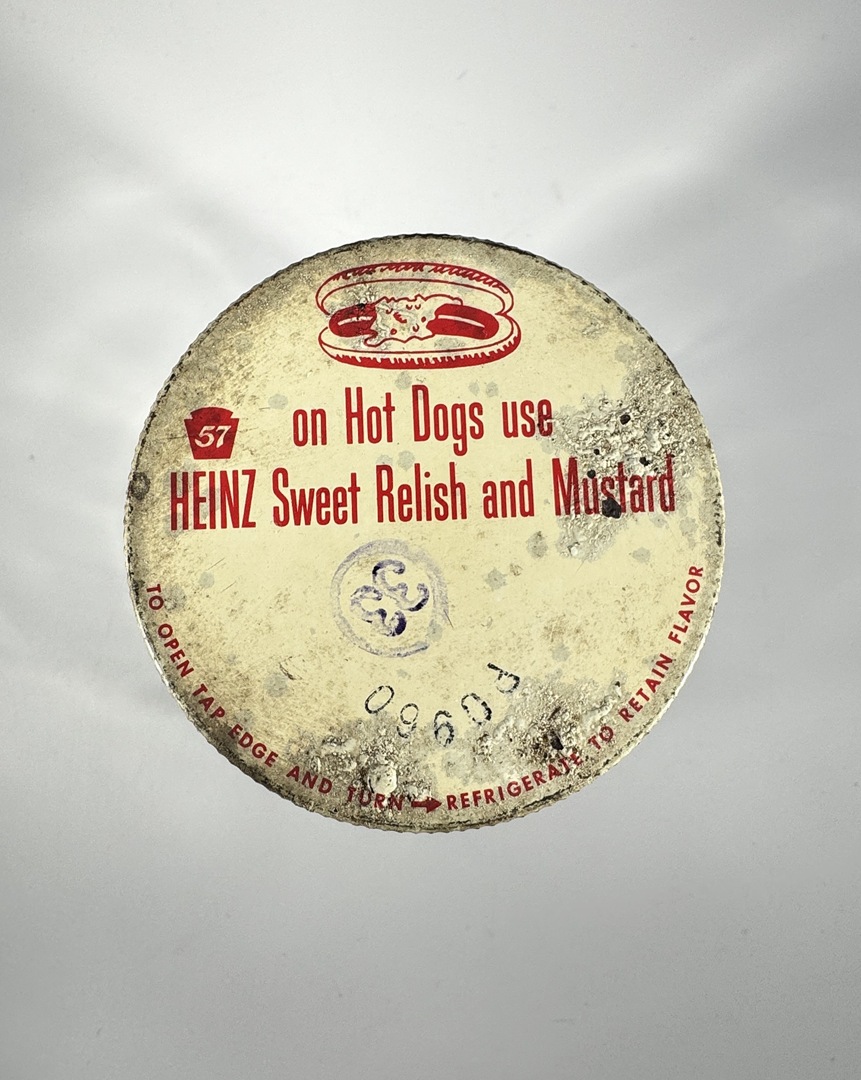 Vintage Heinz 57 2‑Jar Set – Hot Dog Relish, 1960's - Unique Shapes - Image 5
